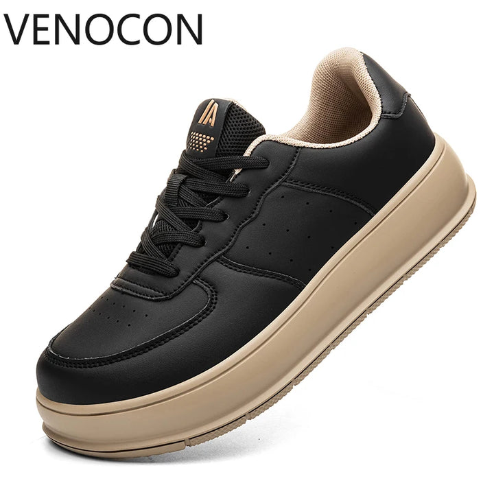 VENOCON Minimalist Wide Toe Box Sneakers – Fabric & Leather