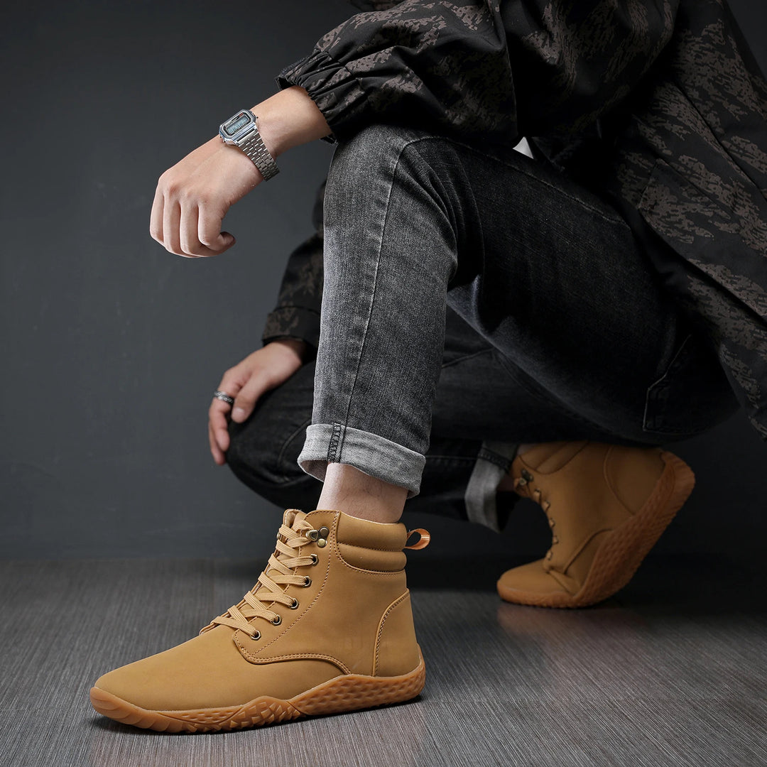 Men’s Wide Barefoot Shoes – Lightweight Minimalist Trail Running & Walking Sneakers, Anti-Slip