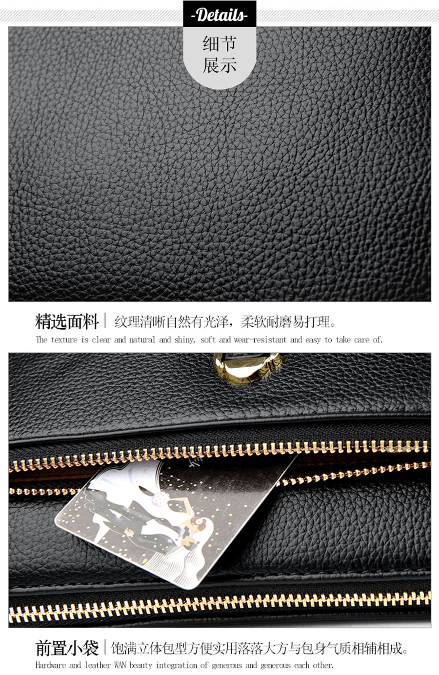 Women’s Luxury Leather Shoulder & Crossbody Bag – Designer 2024