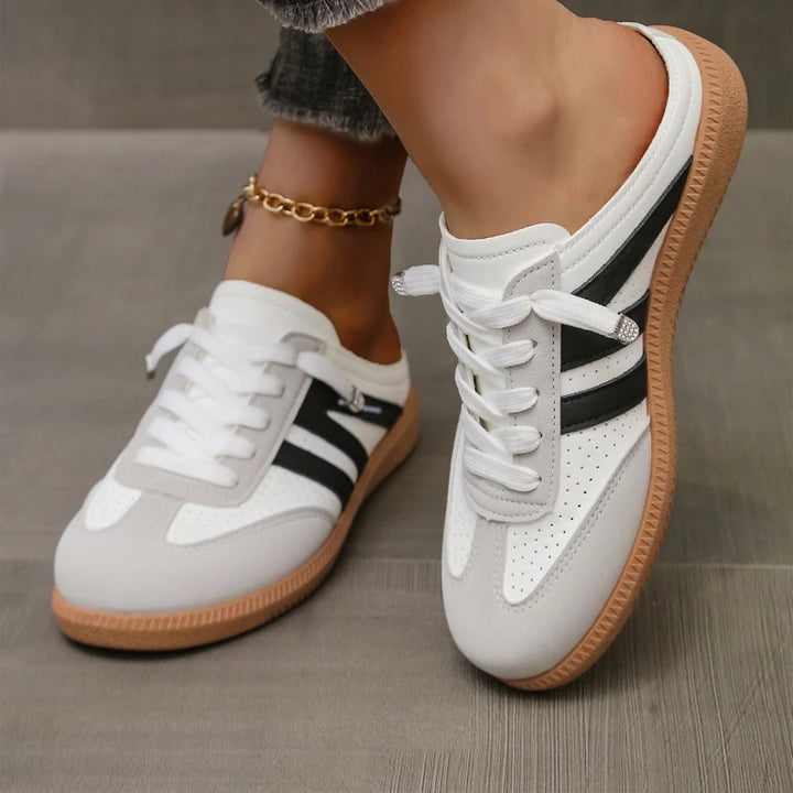 2025 Women’s Casual Summer Sneakers – Slip-On Platform Flats