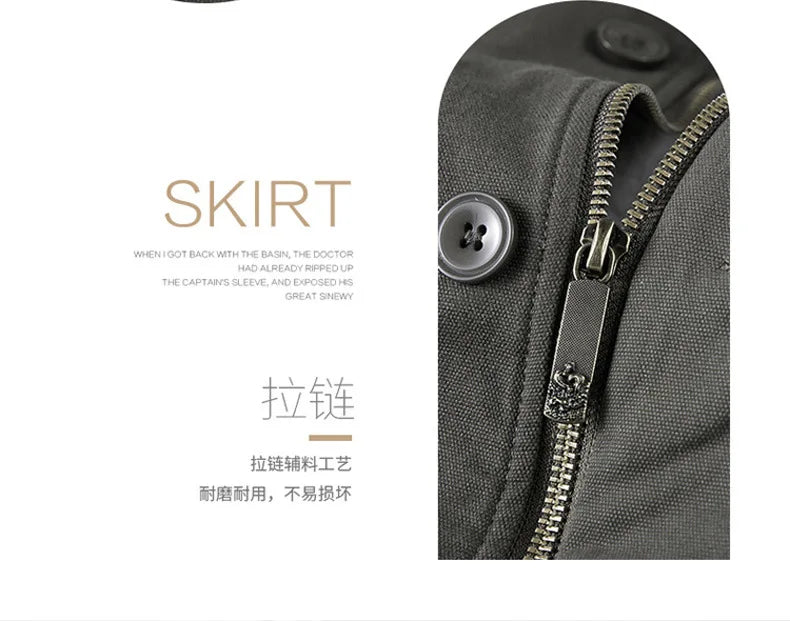 Men’s Hooded Winter Jacket – Warm Casual Fleece Bomber Parka, Up to 4XL