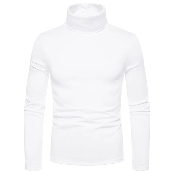 Men Turtleneck Sweater Design Long Sleeve Shirt top