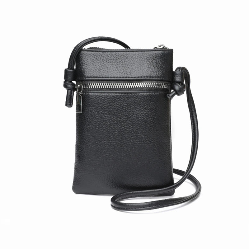 حقيبة كتف وحقيبة كروس نسائية من الجلد الصناعي - سعة كبيرة