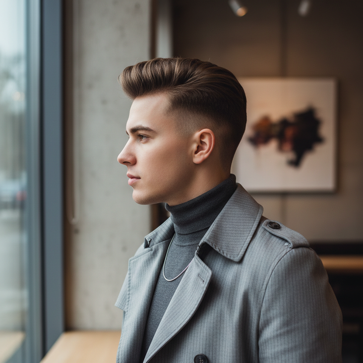 boy profile image with style